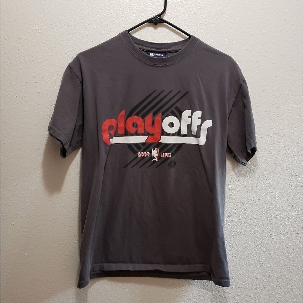 Portland Trailblazers vintage playoff t shirt